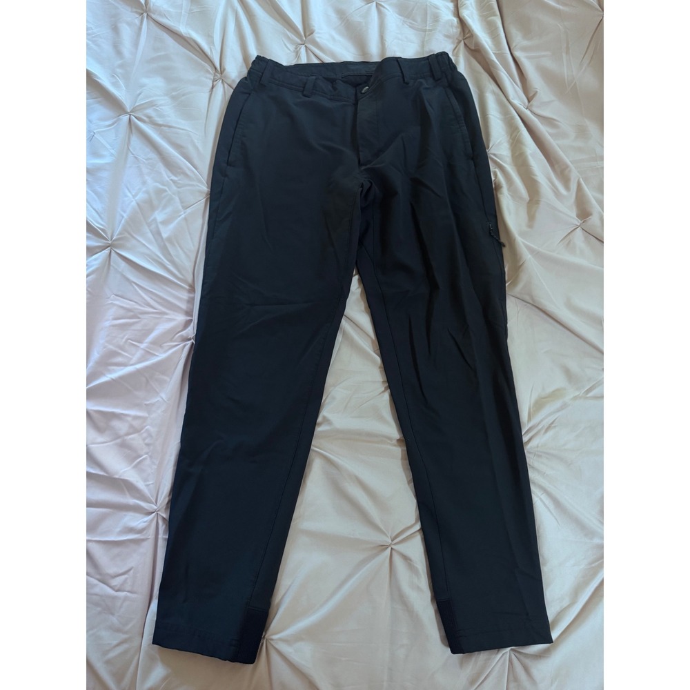 Mack Weldon Radius Flex Jogger Pants Mens Small Black Water Resistant Stretch